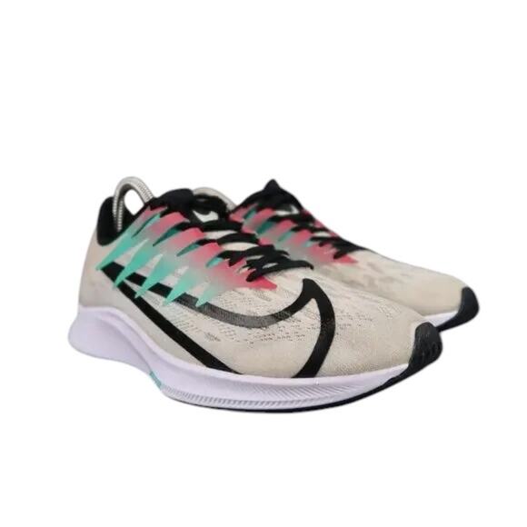 Nike Shoes Womens 6 Athletic Sneaker Zoom Rival Fly Running Training Pale Ivory - Picture 13 of 13
